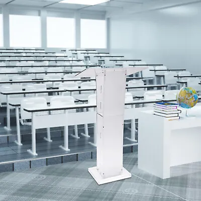 Plexiglass Church Pulpit Podium Conference Acrylic Clear Lectern Presentat Stand • $120.65