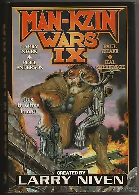 Man-kzin Wars Ix By Niven Anderson Chafe & Colebatch 2002 First Edition Hrdcvr • $5.80