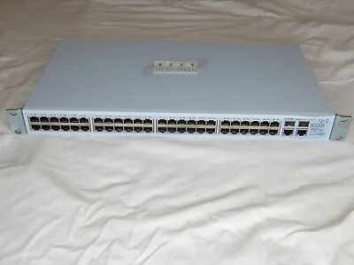 Baseline Switch 2250 Plus 48 Port 10 100 Network Switch 3Com 3C16476CS Ethernet • £14.99