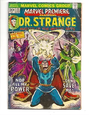 Marvel Premiere #13 (1974) Dr Strange GD- • $4