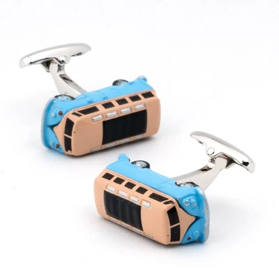 £18.29 • Buy VW Kombi Van Blue Cufflinks
