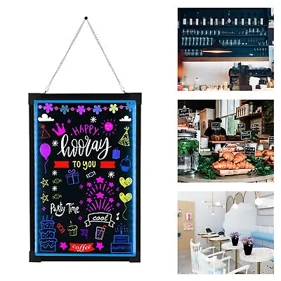 24 X32  Flashing Illuminated Message Menu Sign Board LED Light Up Writing Board • $57