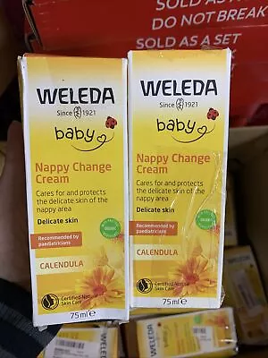 £14.99 • Buy 4x Weleda Calendula Baby Nappy Change Cream - 75ml