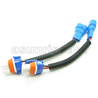 2 X 9005 Male To 9005 Female Socket Converter Cable Harness Connector Adapter • $4.99