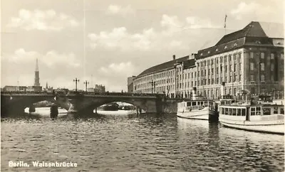 £0.87 • Buy S23) Postcard Berlin - Center, Orphan Bridge, Ships, Steamers, Boats, 1956
