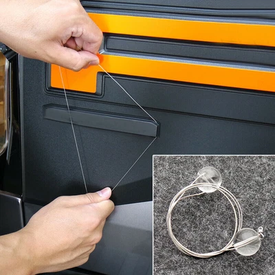 $5.99 • Buy Car Emblem Badge Logo Wing Spoiler Stripping Peeling Tool Remover Accessories