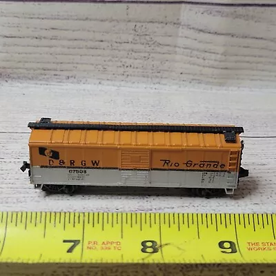 Atlas N Scale 2386 Rio Grande Steel Boxcar ~ D&RGW 67598 ~ Train Car • $15.99