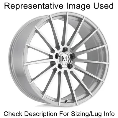 Mandrus 2215MAN325112S66 Wheel Stirling 22X11.5 5X112 32 Offset Silver NEW • $201.08