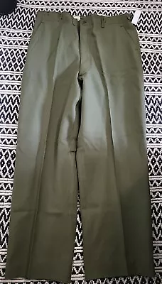 NOS Vintage Korean War US MILITARY M51 WOOL FIELD PANTS TROUSERS ARMY LARGE R • $31