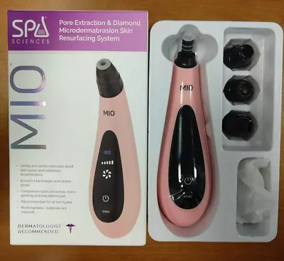 Spa Sciences MIO Pore Extraction Skin Resurfacing System *MISSING TIP*  -  E15F • $11.99