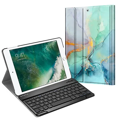 Keyboard Case For IPad 9.7 6th 2018 2017/iPad Air 1 2 9.7 Inch Slim Stand Cover • $18.09