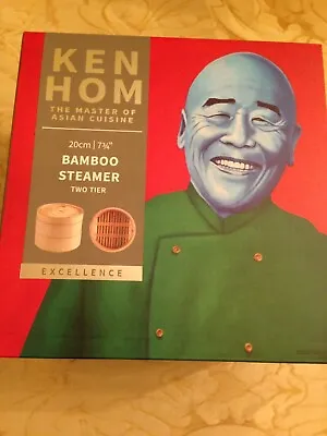 Ken Hom Bamboo Steamer Brand New Boxed • £14