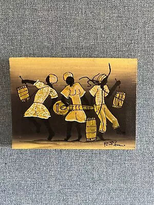 Tribal Dancing Jamaican Painting • £30