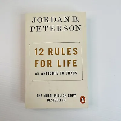 $20 • Buy 12 Rules For Life: An Antidote To Chaos By Jordan B. Peterson (Paperback, 2019)