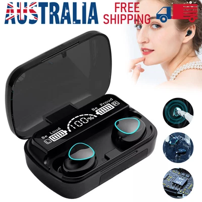 $15.69 • Buy TWS Bluetooth 5.1 Wireless Earbuds Waterproof LED Display Earphones