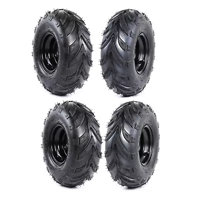 4pc 145/70-6 Wheel Tyre Rim For Suzuki LT50 110cc 125cc Go Kart ATV Quad Mower • $167.99