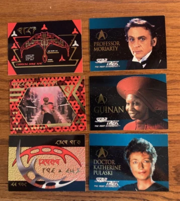 £17.82 • Buy 1995 STAR TREK NEXT GENERATION SEASON 2: Complete FOIL EMBOSSED Card Set S7-S12