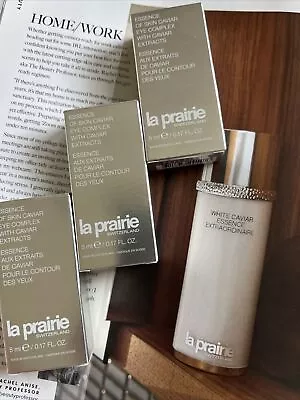 3xLa Prairie Essence Of Skin With Caviar Eye Complex  0.17oz=15ml(~fullsize) • $49.99