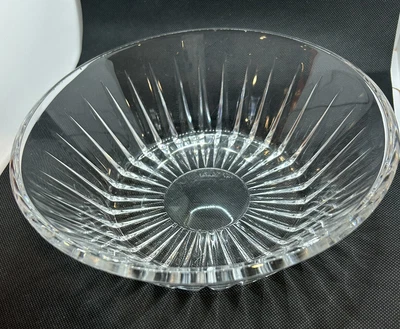 $12.99 • Buy Val St. Lambert Large Bowl 9  Diameter Signed