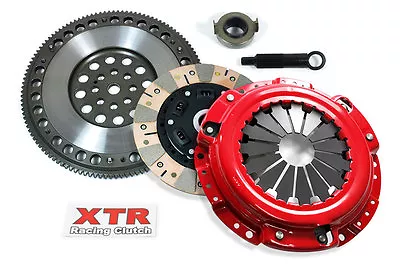 Xtr Stage 3 Twin-friction Clutch Kit & Flywheel Fits Honda F22 F23 H22 H23 Motor • $219