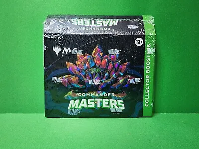 Magic The Gathering Commander Masters Collector Booster Display Box English • $199.95