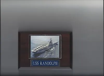 Uss Randolph Plaque Cv-15 Navy Us Usa Military Ship Aircraft Carrier • $4.99