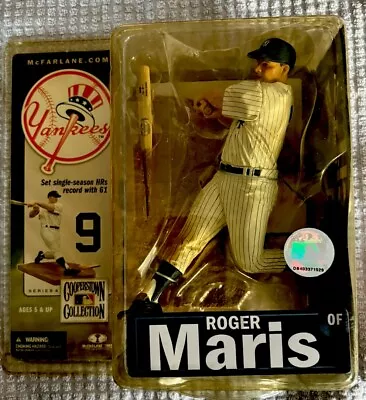 Roger Maris McFarlane Series 4 Cooperstown Collection New York YANKEES MLB NIB • $24.99