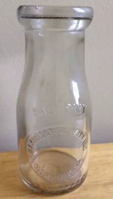 $74.99 • Buy 1920s 1930s HARRISONBURG DAIRY HALF PINT MILK BOTTLE, NORFOLK, VA