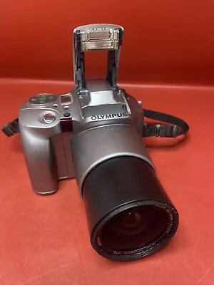 Olympus IS-21 28-110 Zoom Flash 35mm Film Bridge Camera • £12.99