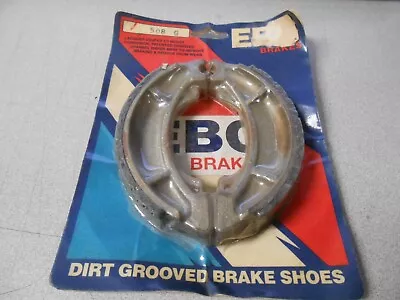 NOS EBC Grooved Front Brake Shoes Fits: Yamaha 82-84 YZ250 80-81 YZ465 508G • $24.99