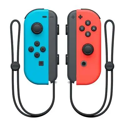 Nintendo Switch Joy-Con Neon Red And Blue Controller Bundle [Pre-Owned] • $92.95