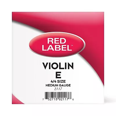 Red Label Violin E Single String 4/4 Medium • $3.96