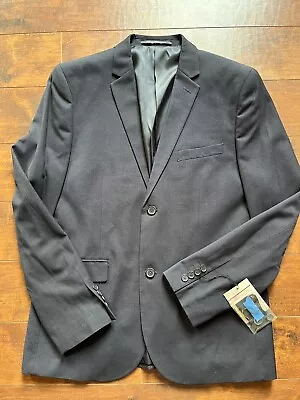 H&M Mens Dark Blue Slim Fit Suit Sport Coat Size 42R • $23.09