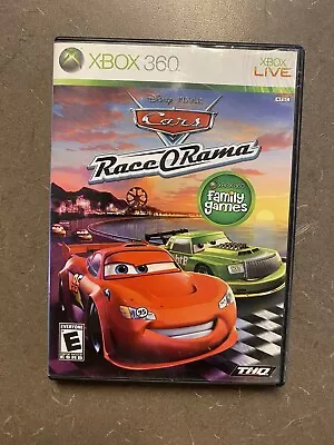 Cars Race-O-Rama (Microsoft Xbox 360) Complete With Manual-Tested • $20