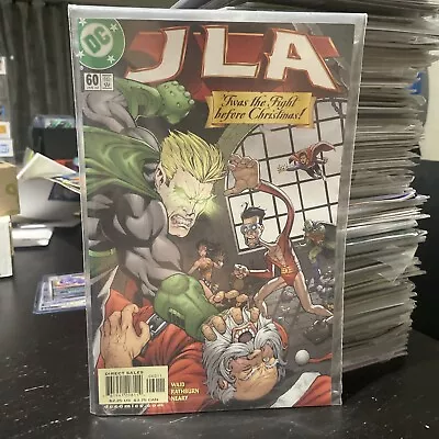 Jla Justice League Of America #60 Nm The Fight Before Christmas Plastic Man Waid • $10