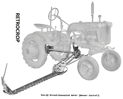 IH International & Farmall Cub 22 Sickle Bar Hay Mower Operator's Owners Manual • $16.50