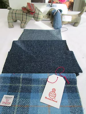 BN Really Gorgeous Harris Tweed Remnants X 4  With A Label • £1.99