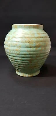 Vintage Kensington Ware Vase 8  High 7  Diameter K P D England • £19