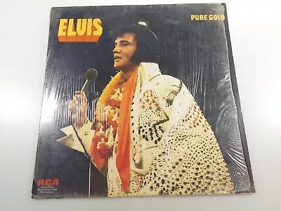 Elvis Presley Pure Gold Orange Label No Bar Code Lp Vinyl Free Shipping  • $17.69