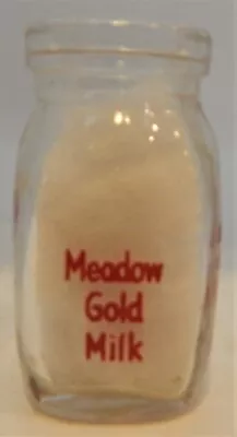 Meadow Gold Milk Square Pyroglazed Creamer • $14.99