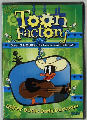 Factory Sealed Vintage Cartoons Dvd Toon Factory Daffy Duck: Daffy Duckaroo • $3.97