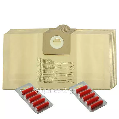 £13.69 • Buy 10 X Dust Bags For Parkside Lidle Vacuum Cleaner Canister Hoover 30L Tub Bag