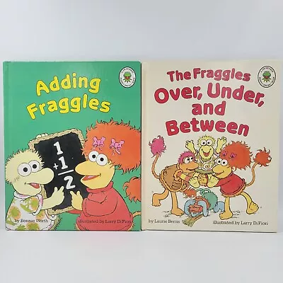 VTG Adding Fraggles Over Under And Between Book Lot Jim Henson Fraggle Rock • $14.44