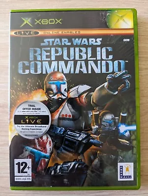 Star Wars: Republic Commando Original Xbox Complete Manual & Unused Live Code • £3.99