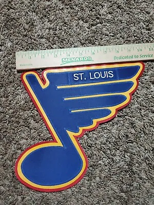 $16.99 • Buy Vtg St. Louis Blues Large Crest Jersey 9 1/4  X 10 1/2  Jersey Game Patch Huge