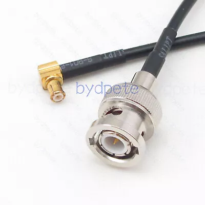 MCX Male To BNC Male Plug RF RG174 Coaxial Coax Pigtial Cable 20cm 8inch • $3.70