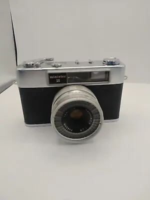 Vintage Camera Yashica Minister III Not Tested • £10