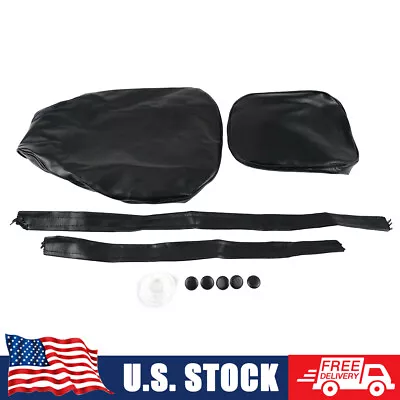 Motorcycle Seat Covers With Passenger Strap For Honda CMX250 Rebel 250 1996-2009 • $23.74