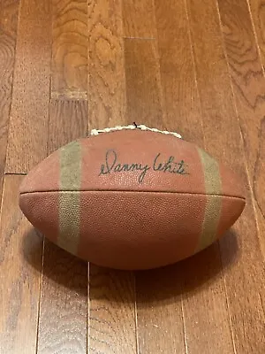 Wilson Vintage COWBOYS DANNY WHITE Genuine Cowhide Double Lined Football Vtg USA • $29.74