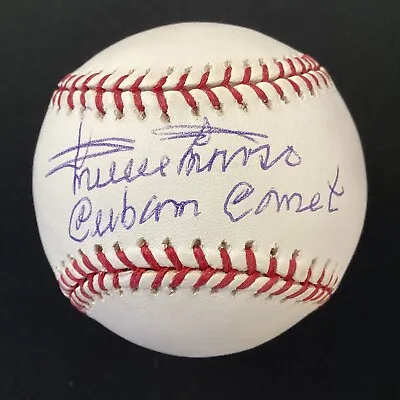 Minnie Minoso Signed Baseball AHS Sox HOF Autograph Cuban Comet Inscription JSA • $499.99